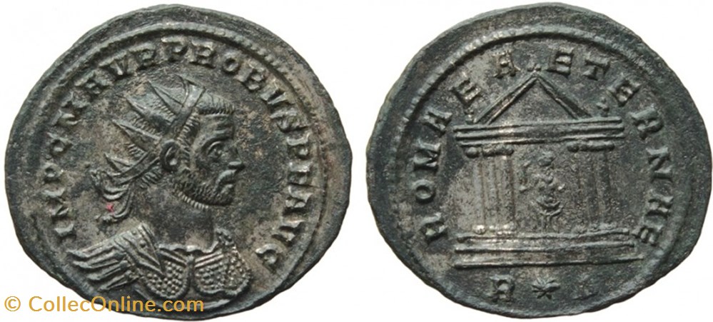 PROBUS MPR 274var. SOLD coins ancient to romans imperial and republican probus mpr 274var sold