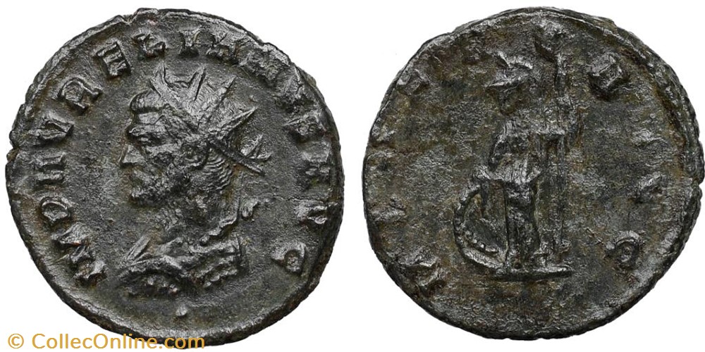 AURELIAN RIC TEMP 2868 SOLD coins ancient to romans imperial and republican aurelian ric temp 2868 sold