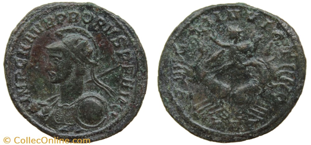 PROBUS RIC 861 E1 BUST OFFICINA 3 PARMA SHIELD SOLD coins ancient to romans imperial and republican probus ric 861 e1 bust officina 3 parma shield sold