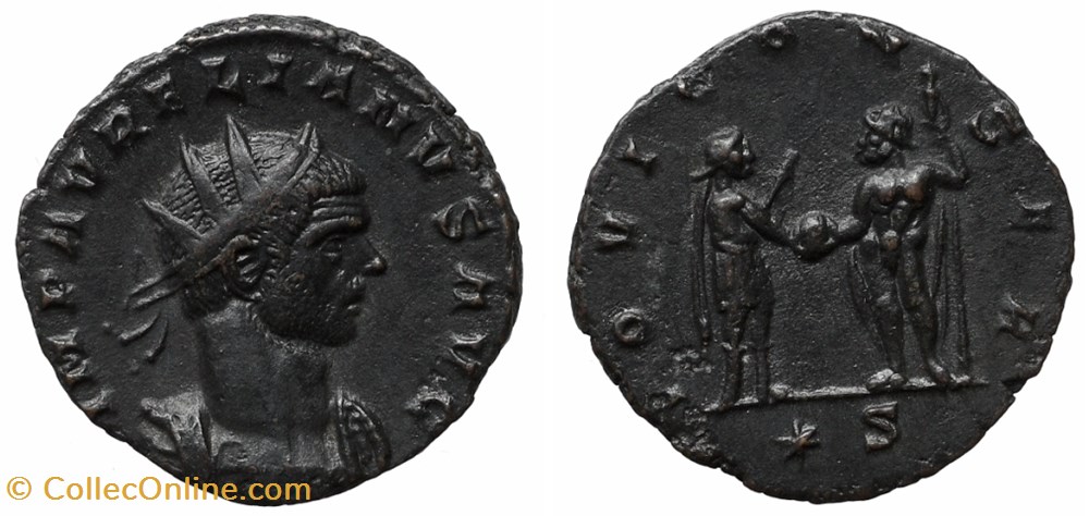AURELIAN RIC TEMP 2144 SOLD coins ancient to romans imperial and republican aurelian ric temp 2144 sold