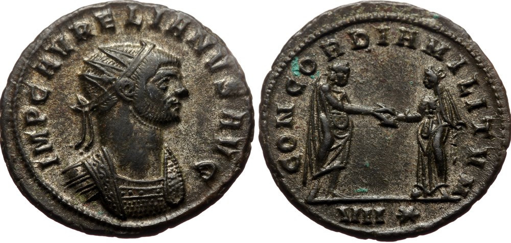 AURELIAN RIC TEMP 2292 coins ancient to romans imperial and republican aurelian ric temp 2292