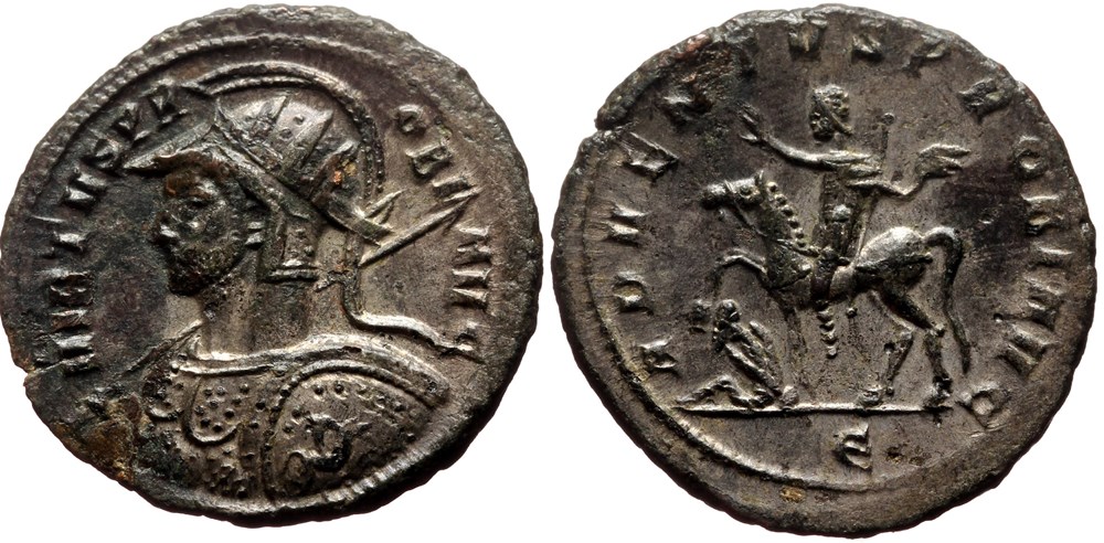 PROBUS RIC 904 OFFICINA 5 CHARRIOT ON SHIELD? SOLD coins ancient to romans imperial and republican probus ric 904 officina 5 charriot on shield sold