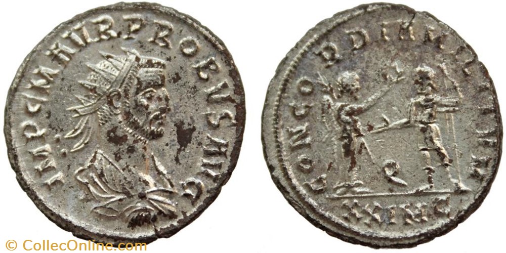 PROBUS RIC 908 XXIMC OFFICINA 4 SOLD coins ancient to romans imperial and republican probus ric 908 xximc officina 4 sold