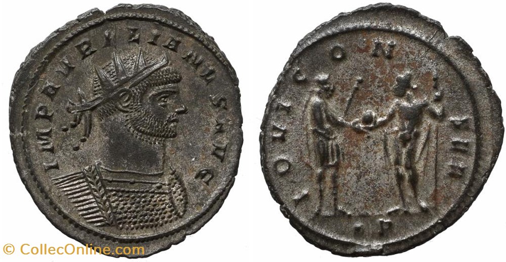 AURELIAN RIC TEMP 2181 - SOLD coins ancient to roman republic imperial aurelian ric temp 2181 sold