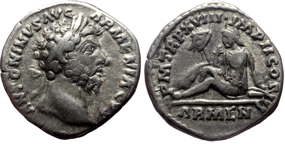 Marcus Aurelius Denar SOLD coins ancient to romans imperial and republican marcus aurelius denar sold