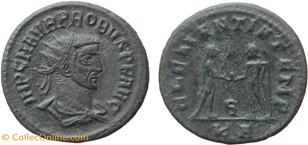 PROBUS 1st EMMISSION OFF. 6 - SOLD coins antique c to a roman republican imperial probus 1st emmission off 6 sold