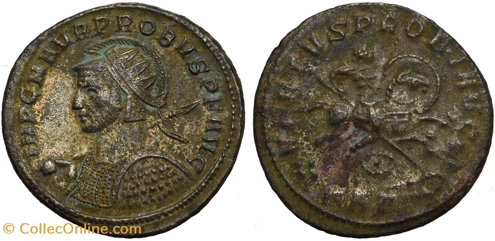 PROBUS RIC 877 off. 3 SOLD coins ancient to romans imperial and republican probus ric 877 off 3 sold