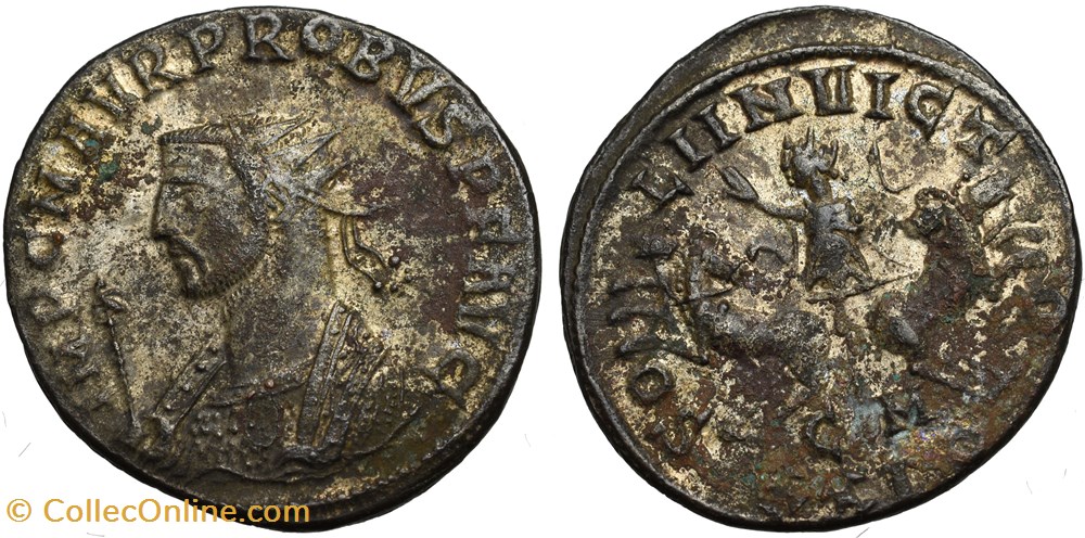 PROBUS RIC 911 OFFICINA 1 coins ancient to roman republic imperial probus ric 911 officina 1