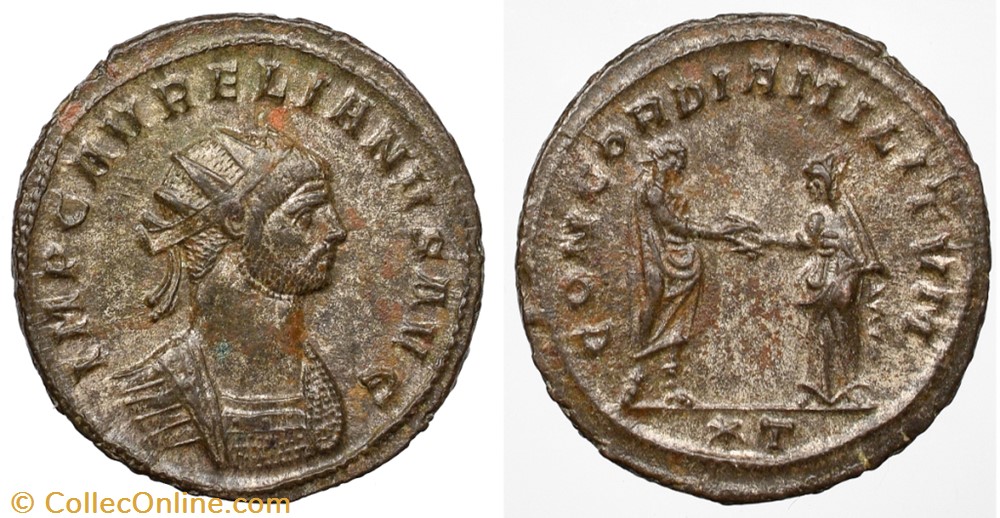 AURELIAN RIC TEMP 2258 SOLD coins ancient to romans imperial and republican aurelian ric temp 2258 sold