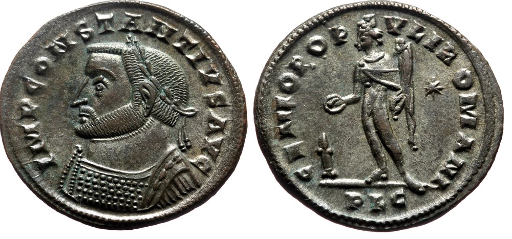 Contantius I Chlorus Follis coins ancient to romans imperial and republican contantius i chlorus follis