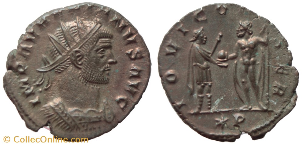 AURELIAN RIC TEMP 2133 SOLD coins ancient to romans imperial and republican aurelian ric temp 2133 sold
