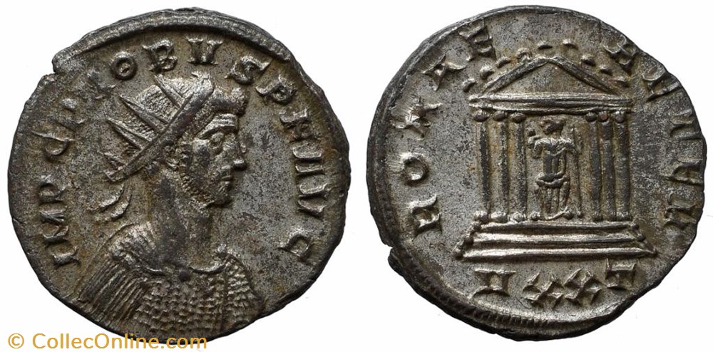 coins ancient to romans imperial and republican probus ric 410var sold