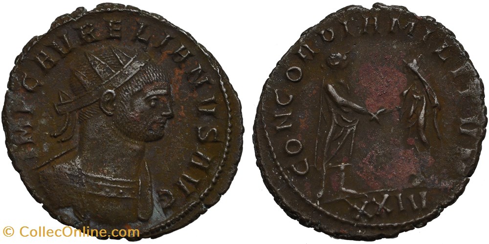 AURELIAN RIC TEMP 2383 SOLD coins ancient to romans imperial and republican aurelian ric temp 2383 sold