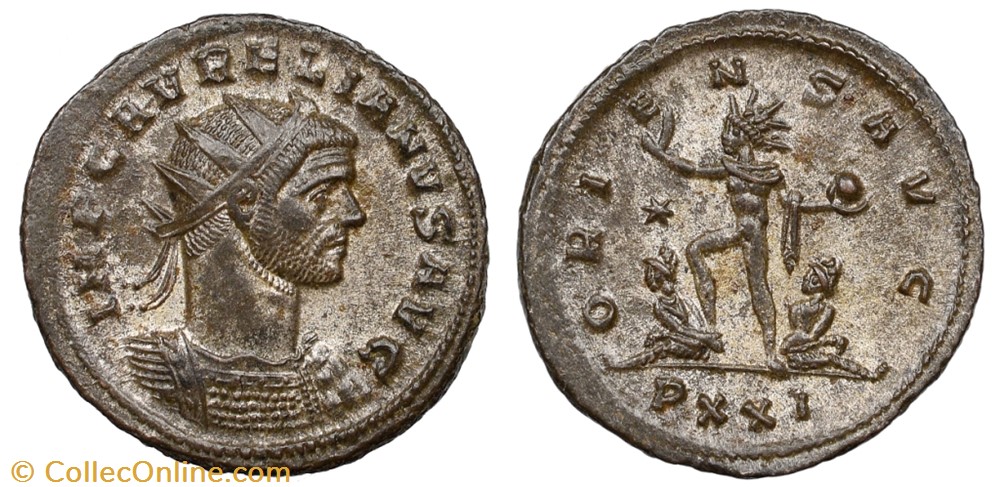 AURELIAN RIC TEMP 1521 SOLD coins ancient to romans imperial and republican aurelian ric temp 1521 sold