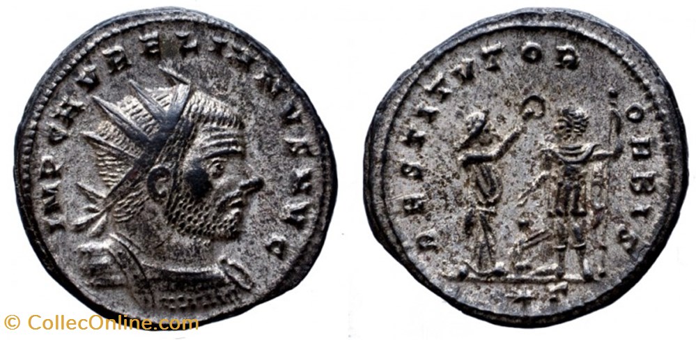 AURELIAN RIC TEMP 2983 SOLD coins ancient to romans imperial and republican aurelian ric temp 2983 sold
