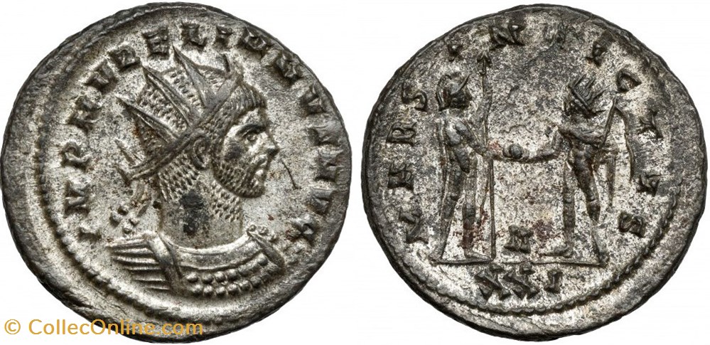 AURELIAN RIC TEMP 3074 SOLD coins ancient to romans imperial and republican aurelian ric temp 3074 sold