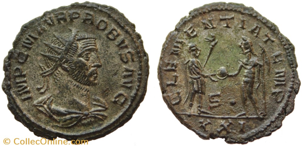 PROBUS RIC 921 OFFICINA 6 SOLD coins ancient to romans imperial and republican probus ric 921 officina 6 sold