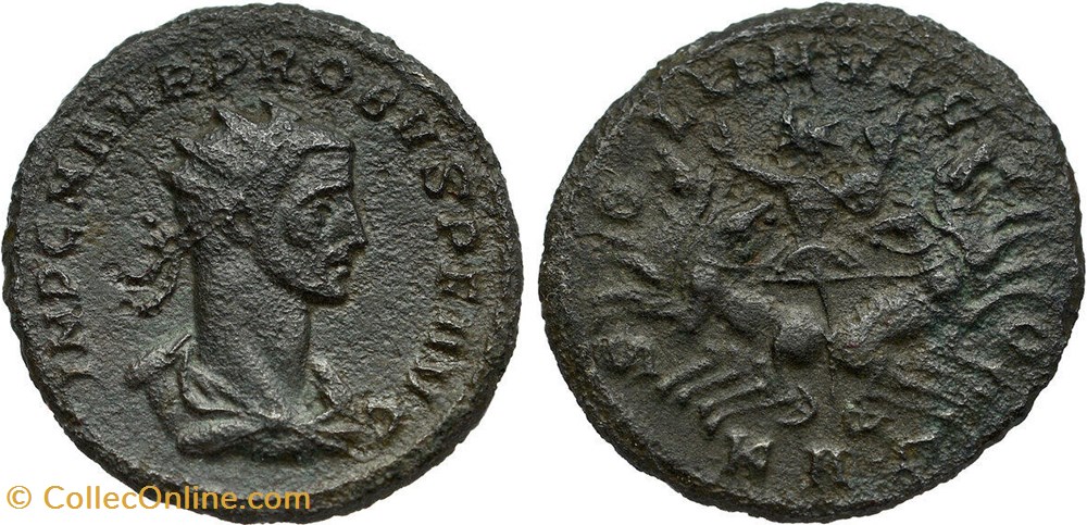 PROBUS RIC 861 A2 BUST OFFICINA 3 SOLD coins ancient to romans imperial and republican probus ric 861 a2 bust officina 3 sold