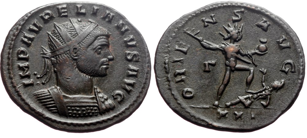 AURELIAN RIC TEMP 1766 SOLD coins ancient to romans imperial and republican aurelian ric temp 1766 sold