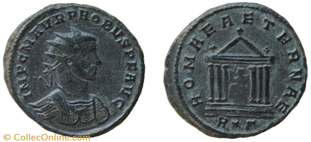 PROBUS MPR 266var. SOLD coins ancient to romans imperial and republican probus mpr 266var sold