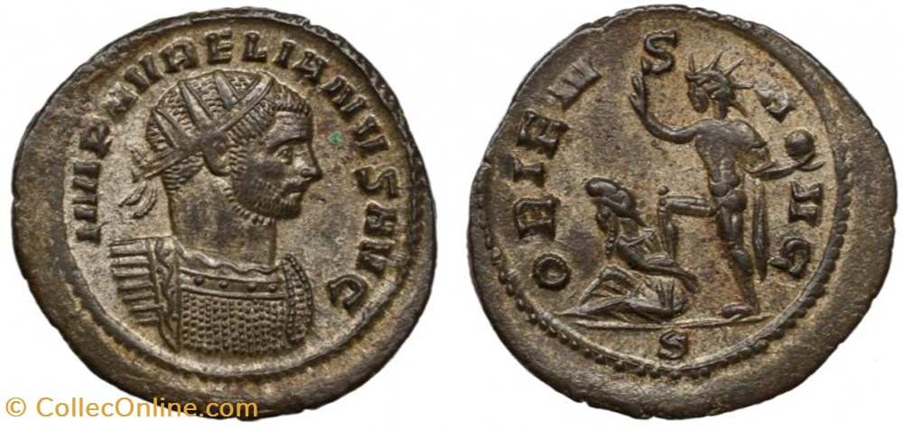 AURELIAN RIC TEMP 1664 - SOLD coins antique b to roman republican imperial aurelian ric temp 1664 sold