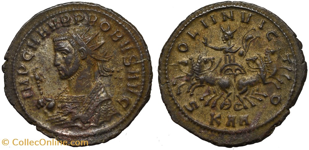 PROBUS RIC 862 H2 BUST OFFICINA 1 SOLD coins ancient to romans imperial and republican probus ric 862 h2 bust officina 1 sold