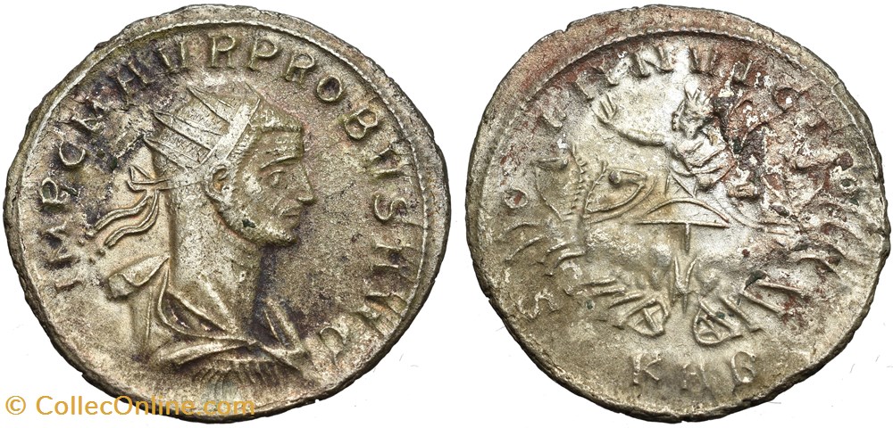 PROBUS RIC 862 VAR. A2 BUST OFFICINA 2 SOLD coins ancient to romans imperial and republican probus ric 862 var a2 bust officina 2 sold