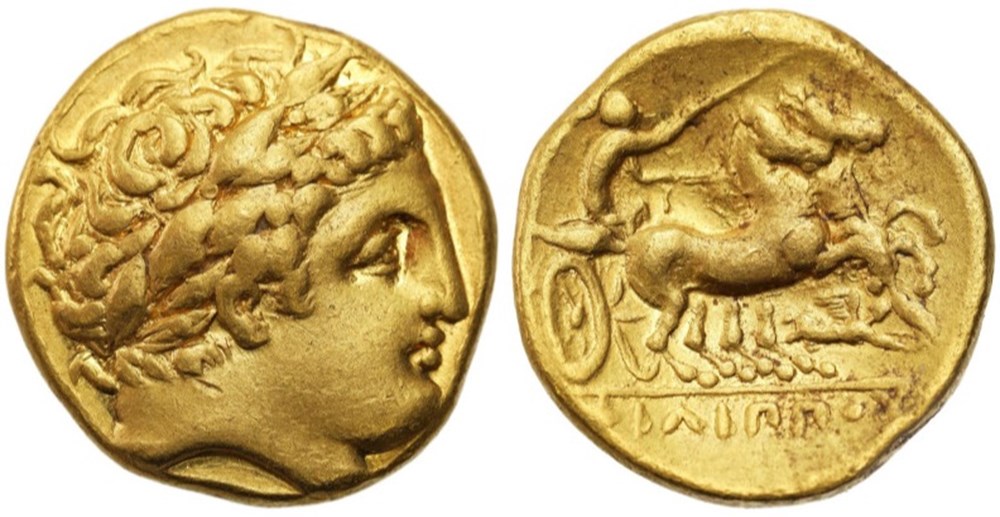 Philipp II Stater coins ancient to greek philipp ii stater