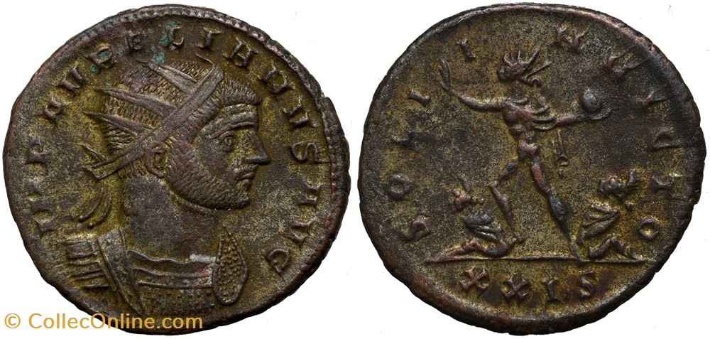 AURELIAN RIC TEMP 2695 SOLD coins ancient to romans imperial and republican aurelian ric temp 2695 sold