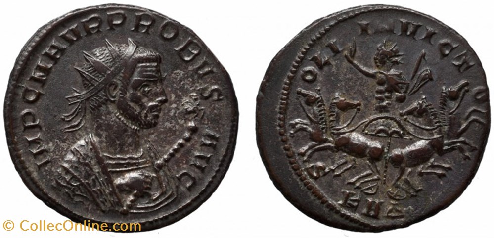 PROBUS RIC 862var. SOLD coins ancient to romans imperial and republican probus ric 862var sold
