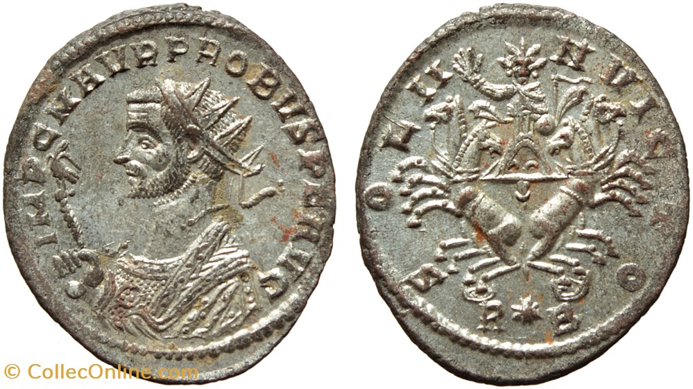 PROBUS MPR 260 - SOLD coins antique c to a roman republican imperial probus mpr 260 sold