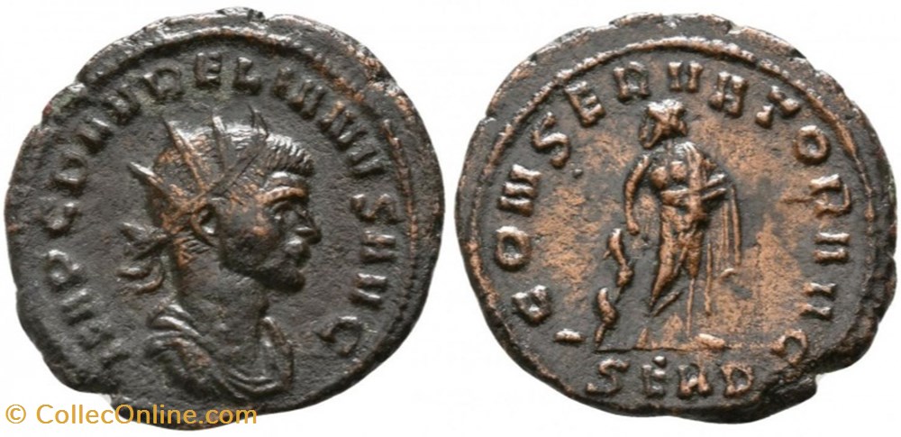 coins ancient to romans imperial and republican aurelian ric temp 2523 sold