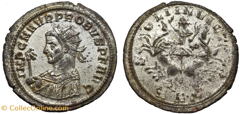 PROBUS RIC 861 H2 BUST OFFICINA 3 SOLD coins ancient to romans imperial and republican probus ric 861 h2 bust officina 3 sold