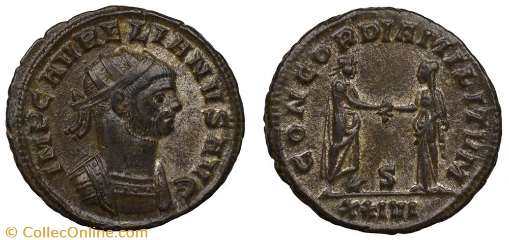 AURELIAN RIC TEMP 2342 SOLD coins ancient to romans imperial and republican aurelian ric temp 2342 sold