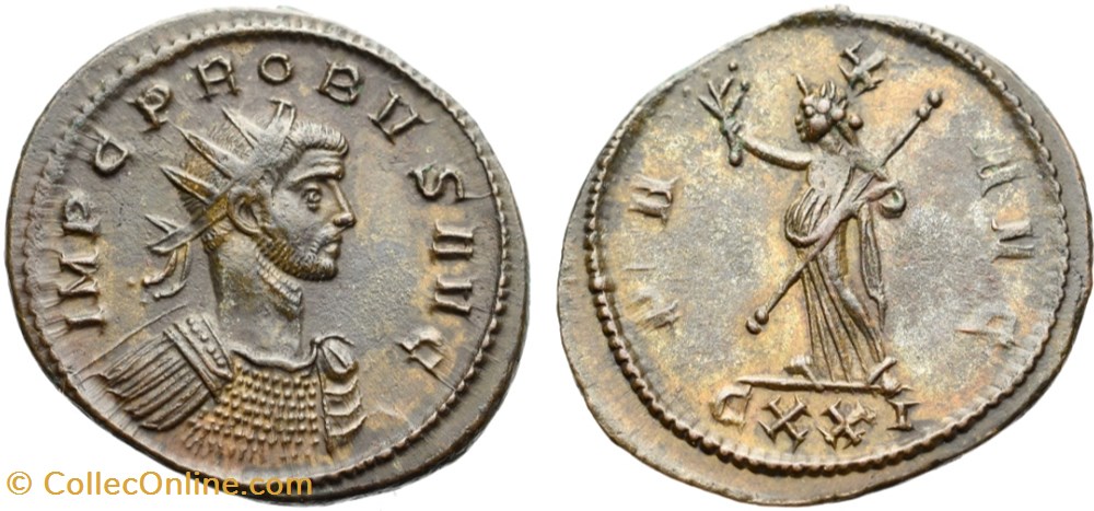 PROBUS RIC 547 SOLD coins ancient to romans imperial and republican probus ric 547 sold