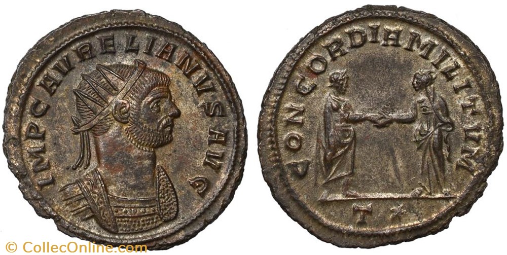 AURELIAN RIC TEMP 2309 SOLD coins ancient to romans imperial and republican aurelian ric temp 2309 sold
