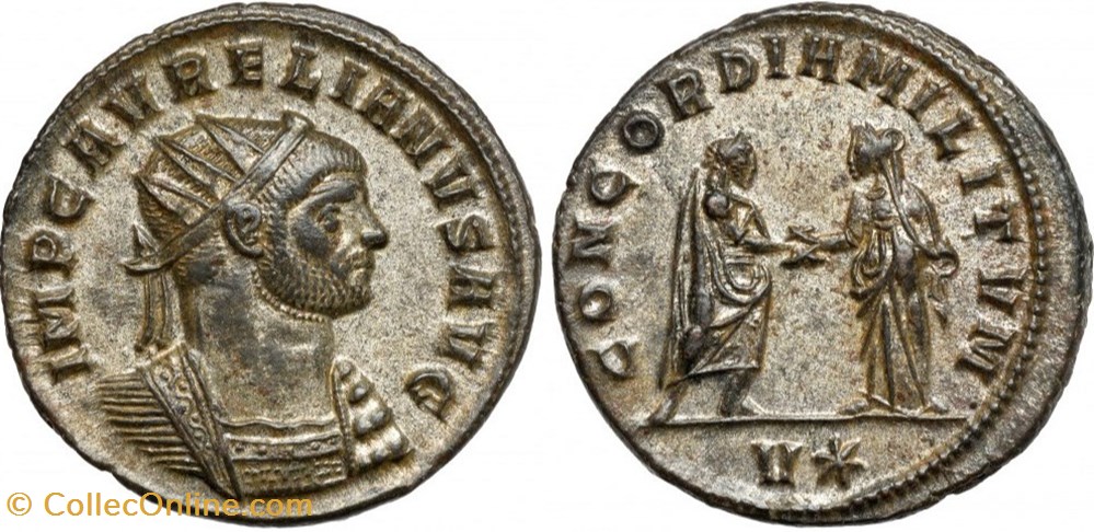 AURELIAN RIC TEMP 2318 SOLD coins ancient to romans imperial and republican aurelian ric temp 2318 sold