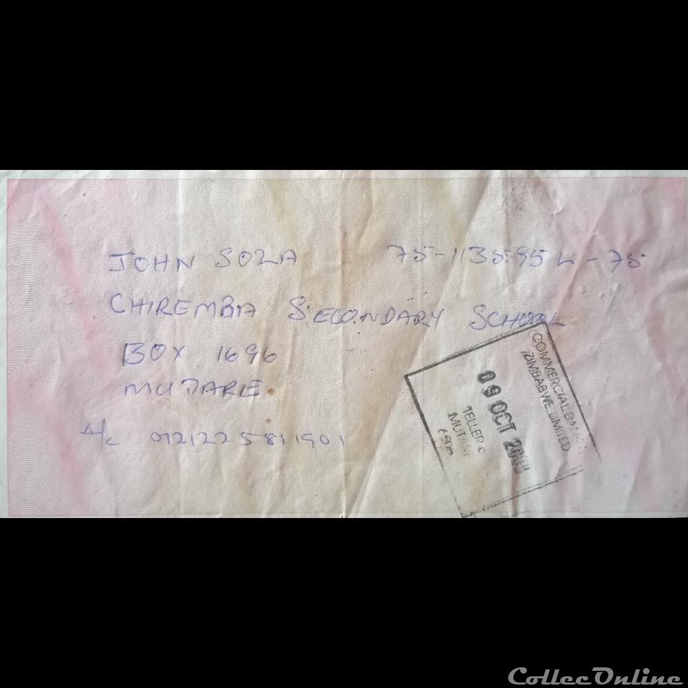 ZIMBABWE - P 16 - 5000 DOLLARS - 2003 billet afrique zimbabwe p 16 5000 dollars 2003