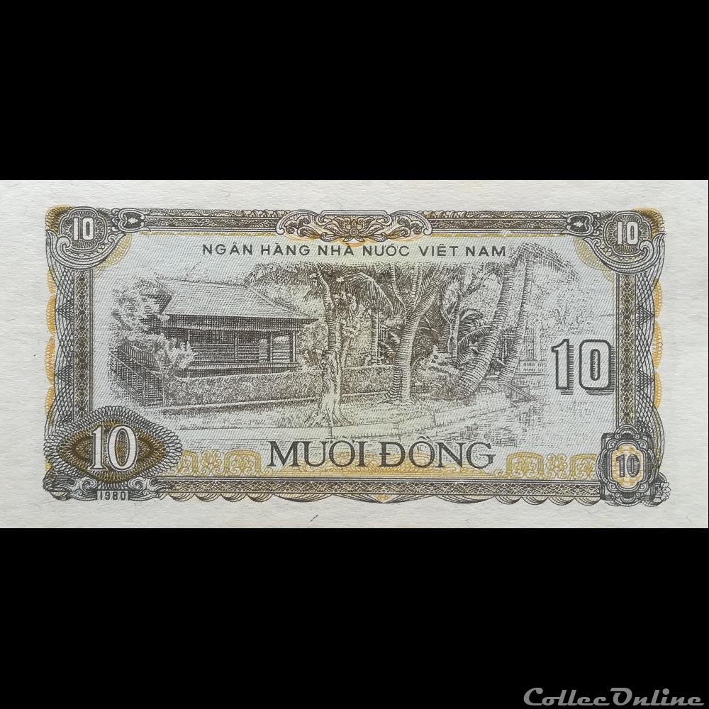 VIÊT NAM - P 86 - 10 DÔNG - 1980 billet asie vietnam viet nam p 86 10 dong 1980