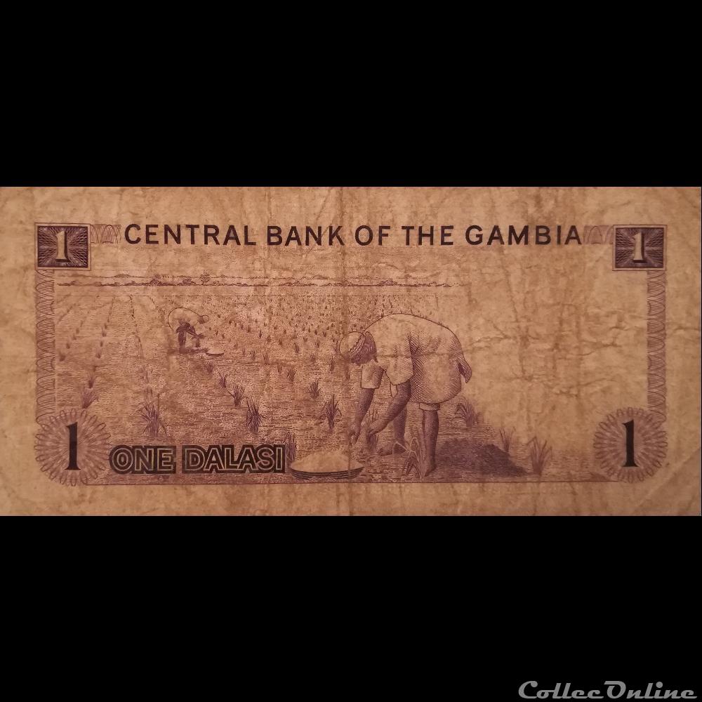 billet afrique gambie p 04 c 1 dalasi 1971 87