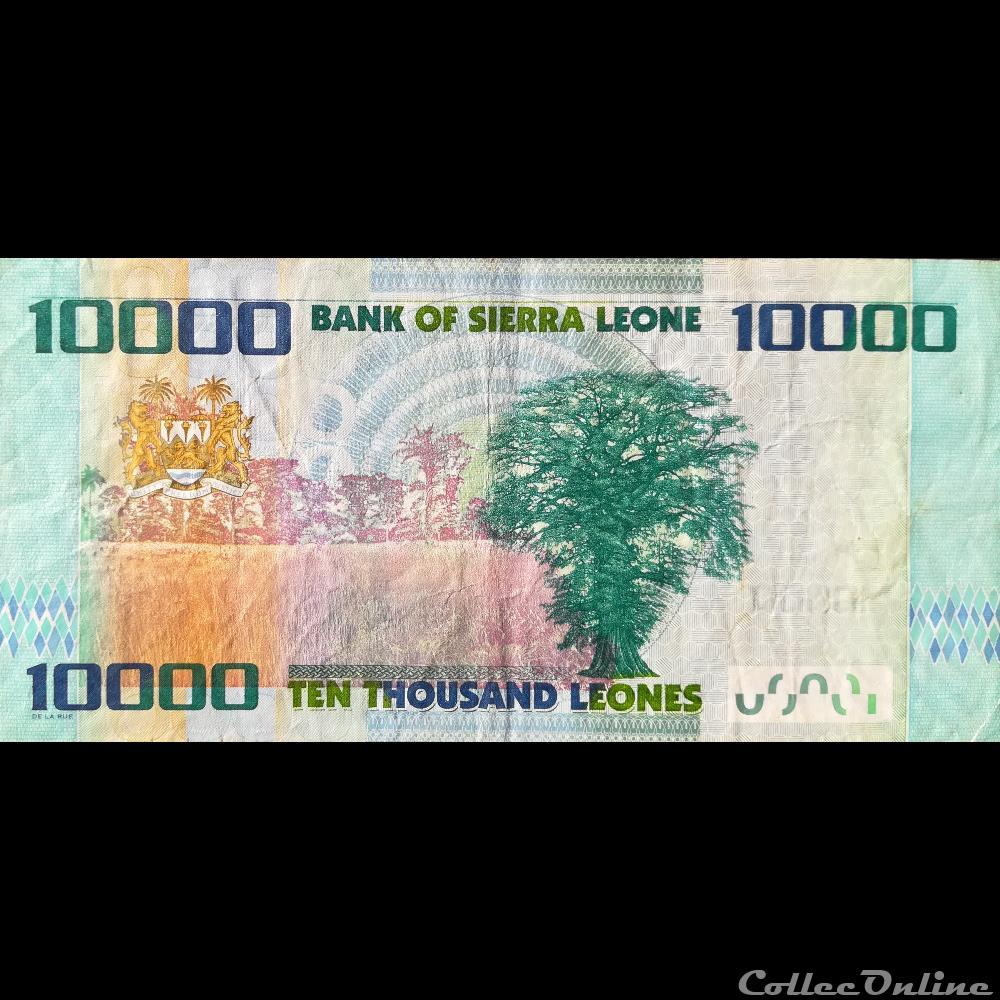 SIERRA LEONE - P 33 - 10000 LEONES - 2010 billet afrique sierra leone p 33 10000 leones 2010