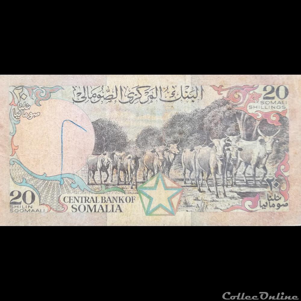 SOMALIE - P 33 A - 20 SHILIN - 1983 billet afrique somalie p 33 a 20 shilin 1983