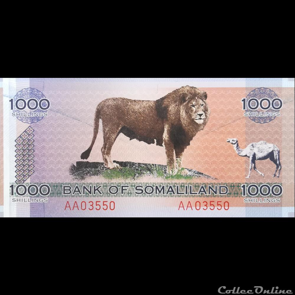 SOMALILAND - P CS1 - 1000 SHILLINGS - 2006 billet afrique somalie somaliland p cs1 1000 shillings 2006