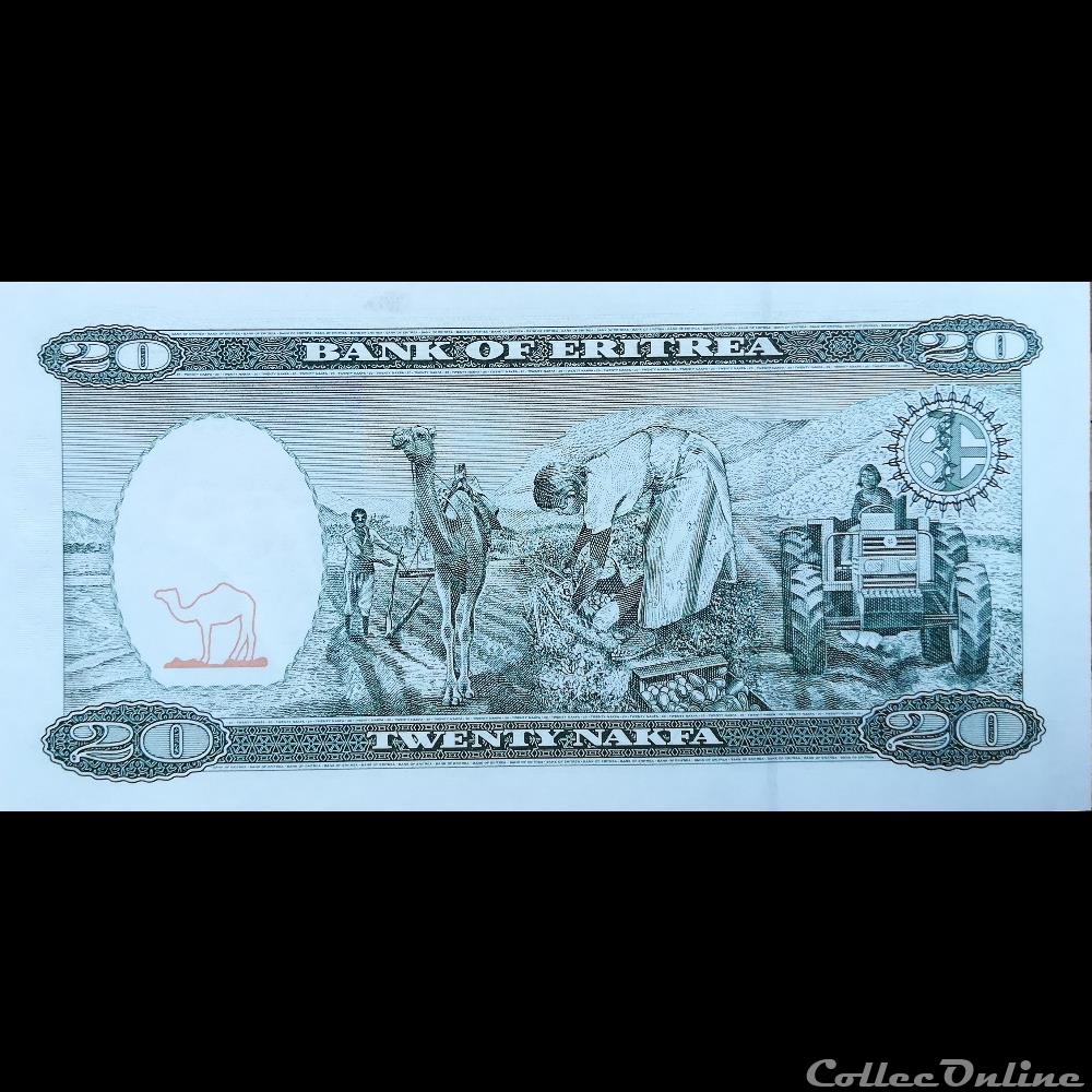 billet afrique erythree p 04 20 nafka 1997
