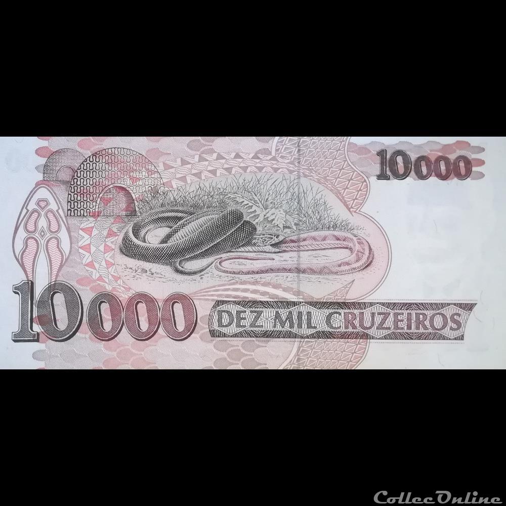 BRESIL - P 233 C - 10.000 CRUZEIROS - 1993 billet amerique du sud bresil p 233 c 10 000 cruzeiros 1993
