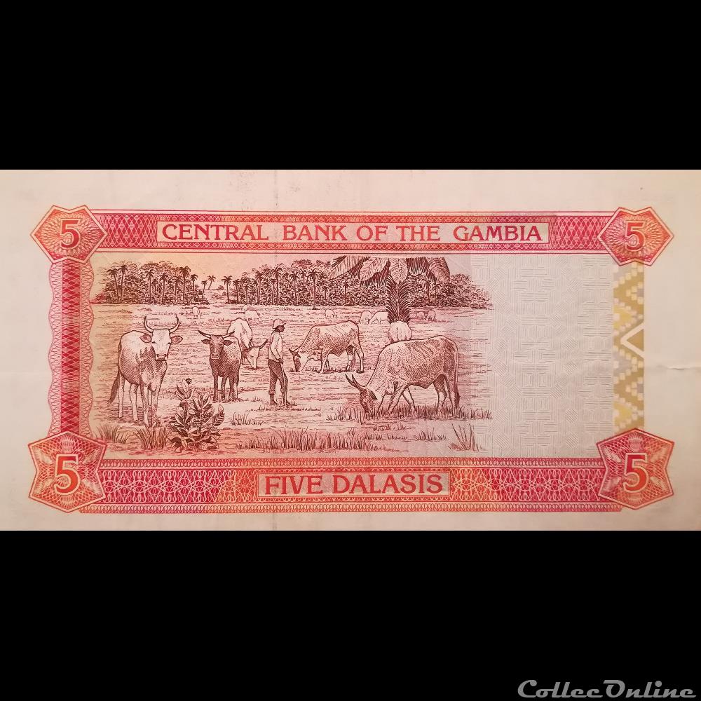 GAMBIE - P 20 A - 5 DALASIS - 2001 billet afrique gambie p 20 a 5 dalasis 2001