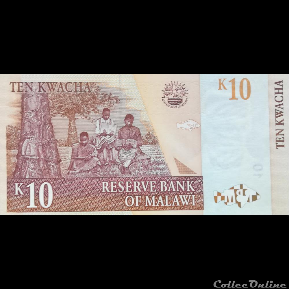 MALAWI - P 51 A - 10 KWACHA - 2004 billet afrique malawi p 51 a 10 kwacha 2004