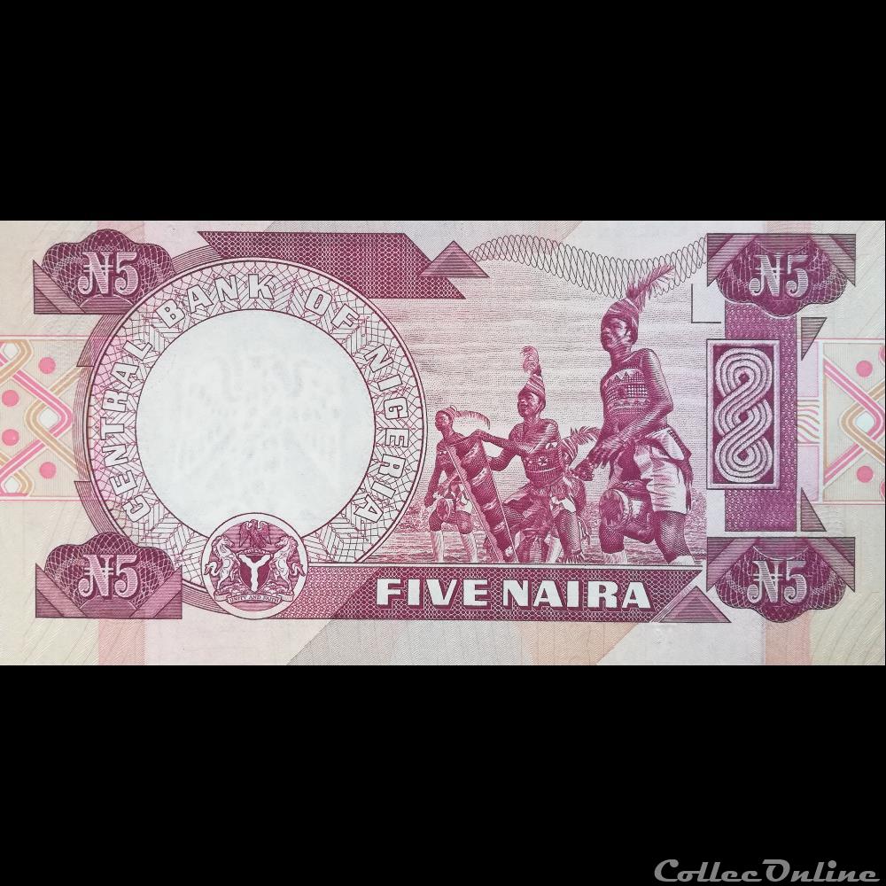 NIGERIA - P 24 I - 5 NAIRA - 2005 billet afrique nigerium nigeria p 24 i 5 naira 2005