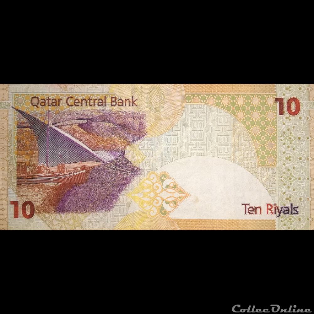 QATAR - P 22 - 10 RIYALS - 2003 billet asie qatar p 22 10 riyals 2003