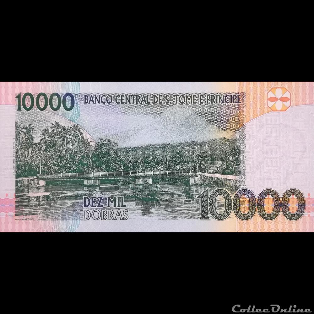SAO TOME-ET-PRINCIPE - P 66 B - 10.000 DOBRAS - 2004 billet afrique sao tome et principe p 66 b 10 000 dobras 2004